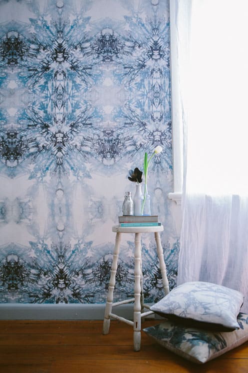 shibori-dyed-wallpaper