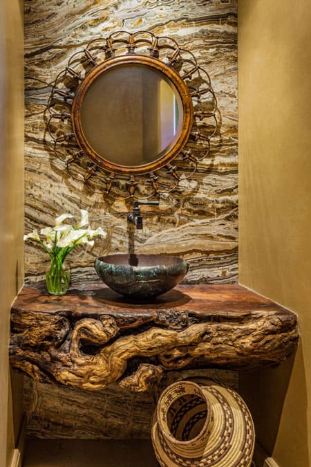 eclectic-powder-room