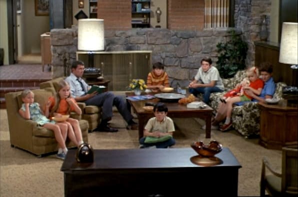 The Brady Bunch Classic Living Room