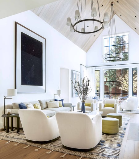 Aspen Living Room Interior Design