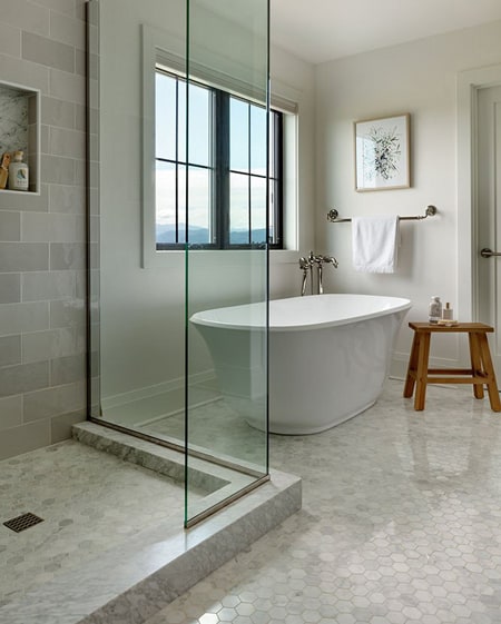 Snohomish Master Bath Interior Design Remodel