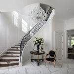 Parisian Elegant Alamo Entry Interior Design
