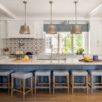 Edina Blue Harmony Family Haven Luxe Kitchen Interior Design