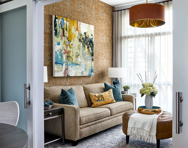 Modern Elegance Washington Dc Living Area Design