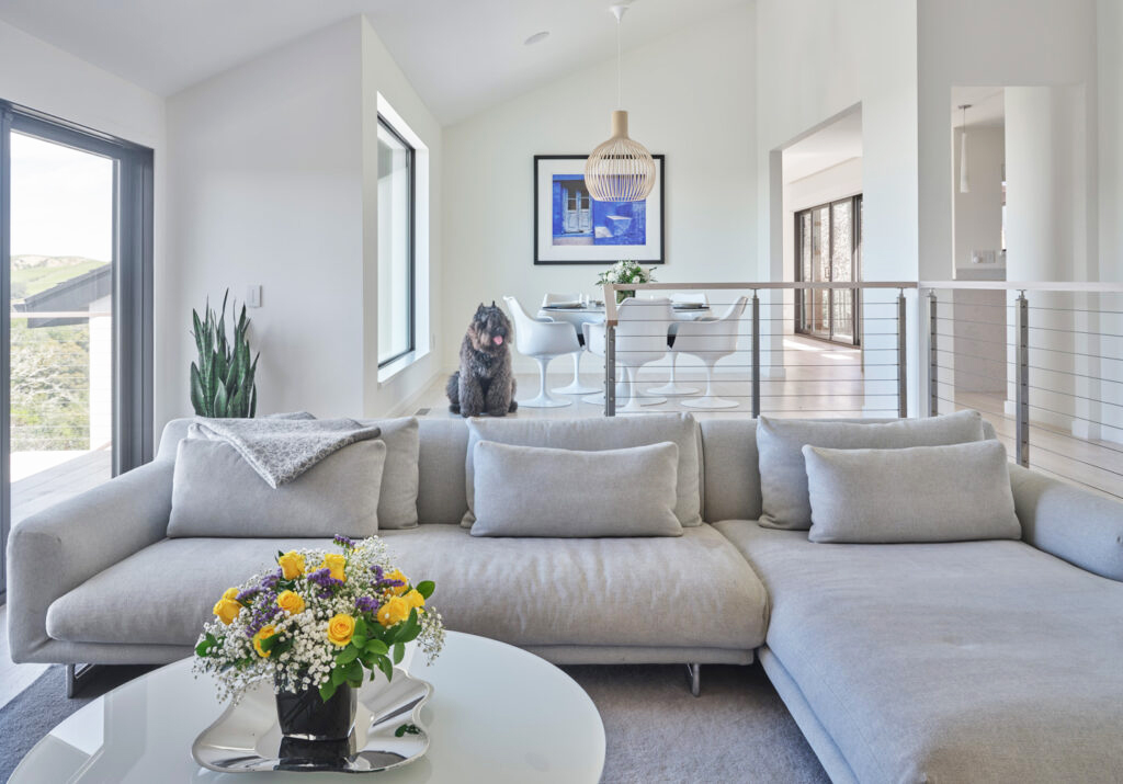 Moraga Valley Living Room Breakfast Nook Design