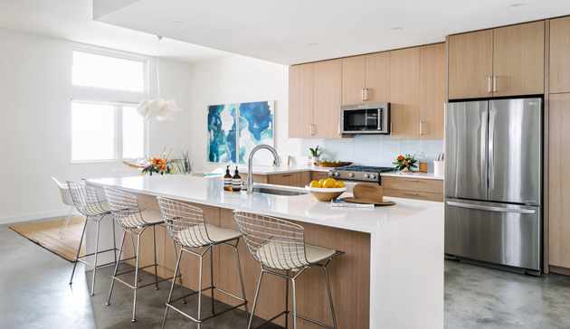 Minimal Row Home Kitchen Renovation